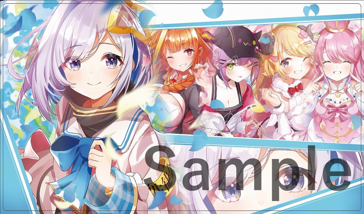 エア夏コミ 新作情報
「かなた」のスリーブとプレイマットになります。イラストは古木 綺平様(@ayahira_kogi)になります! 