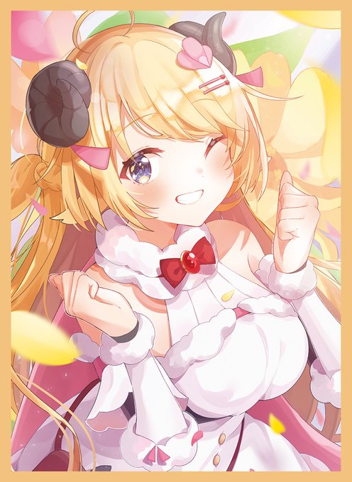 エア夏コミ 新作情報
「わため」のスリーブとプレイマットになります。イラストは古木 綺平様(@ayahira_kogi)になります! 