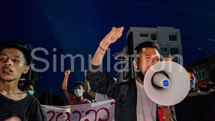 Chanapai247's tweet photo. Amidst the oppressions , the #Mandalay alliance marched on streets with full forces tonight .
LEGALIZATION OF NUG
#AcceptNUG_RejectMilitary #Aug10Coup 
#WhatsHappeningInMyanmar https://t.co/GV2vbq9FjY