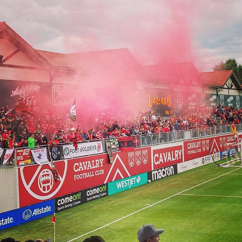Get used to smoky summers...

#canpl #cavsfc #yyc #sprucemeadows #smoke #red #goodlookinggroup #upthecavs #supporters