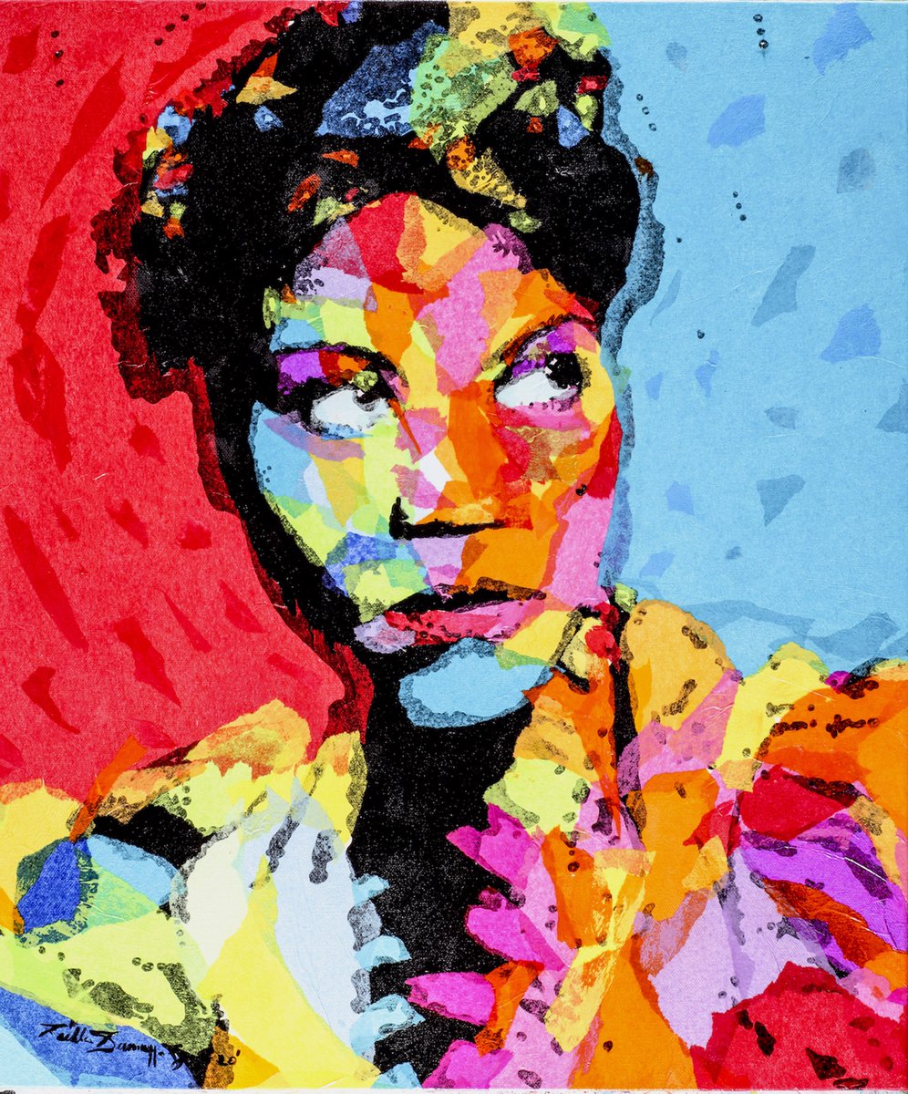 GreatPaintIn's tweet image. .@RichlinRyan's piece "Sister Rosetta" highlights the "Godmother of Rock and Roll" in a colorful light. #GreatPaintIn

See Richlin's artwork:bit.ly/3CyNAGG