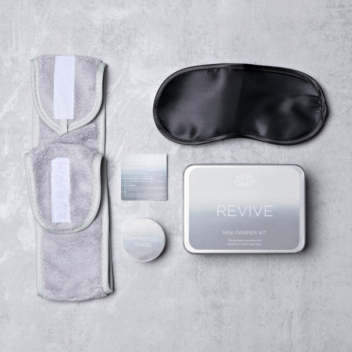 CRUKShops's tweet photo. Give yourself some TLC with this mini pamper kit. Including a padded eye mask, head and neck towel, compressed towel, and tips to help you practice self-care, it's perfect if you’re travelling this summer! 🏖🏕🛌Get yours: https://t.co/3ot2adCjkk https://t.co/xxc3tD21X2
