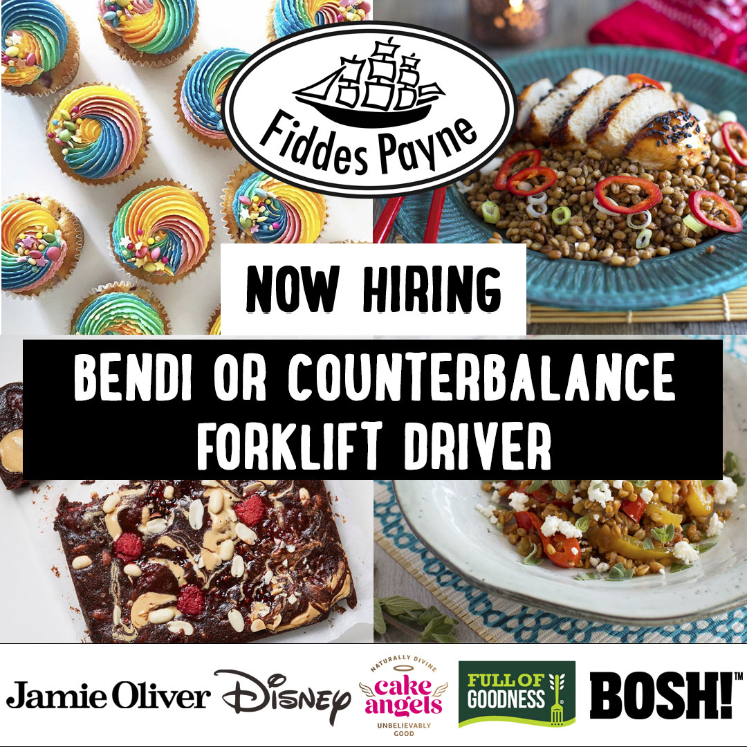 We're looking to recruit for a Bendi/Counterbalance Forklift Driver:
- Fixed Term Contract to start ASAP
- Banbury based
- Alternate shifts 6-2 &amp; 2-10 (+ overtime)
- £12 per hr
To apply email d.hayle@fiddespayne.co.uk
#forklift #forkliftoperator #forkliftdriver #forkliftjobs #job