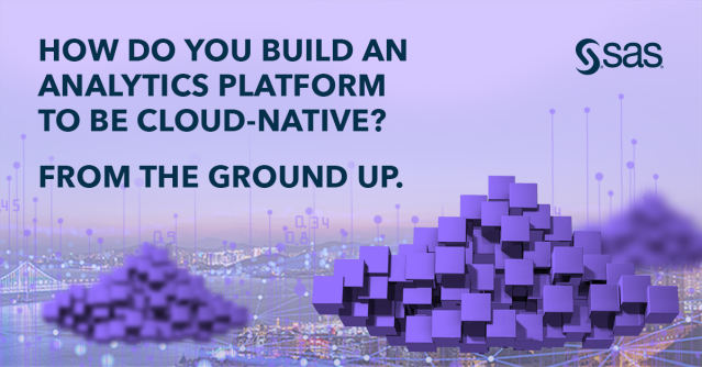 Our curiosity has given us the expertise to offer solutions across industries. How can we increase a company’s agility at a massive scale? By combining multiple analytics tools in a single cloud-native platform — SAS Viya #CuriosityForever #analytics bit.ly/3CKrn90