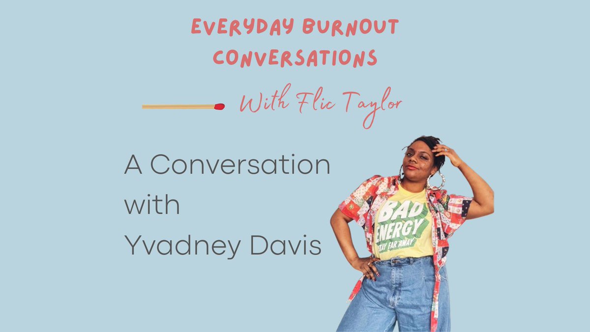 In this weeks #podcast episode and #EverydayBurnout conversation, @Yvadney shares the multiple brushes with #burnout that led her to develop a brilliant #selfcare toolkit that helps safeguard her creativity when juggling work with #motherhood. flictaylor.com/podcast-guest/…