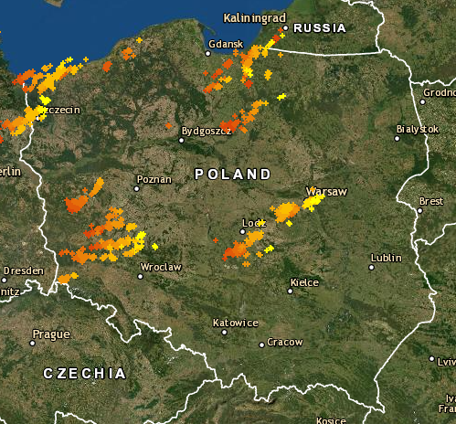 burzowo's tweet photo. Aktualna mapa burzowa.
Bieżące dane jak zawsze na https://t.co/rwAFrgcP2e https://t.co/Ey5PqDHSAu