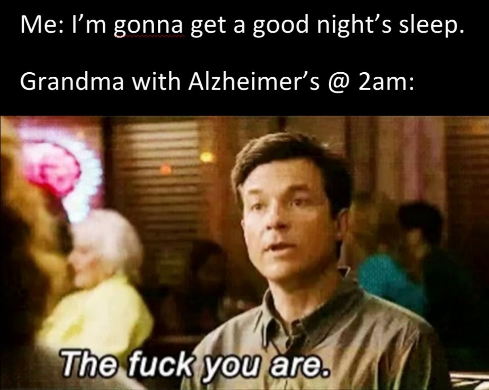 Zipper_Chef's tweet photo. @alzassociation My take on TFYA Meme https://t.co/Xi8xUiC6xX