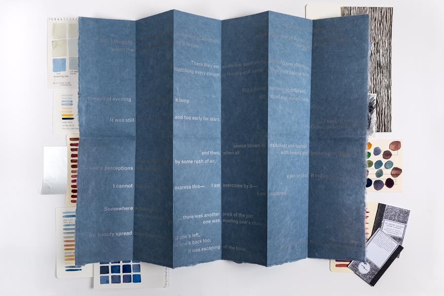 Upcoming exhibition Imprints: Art Editing Modernism explores the impact of modernist literary works in the present day, and features work by Communication Design staff members Steve Rigley and Edwin Pickstone – at Shandy Hall from 28 August newmodernistediting.glasgow.ac.uk/the-imprints-o…