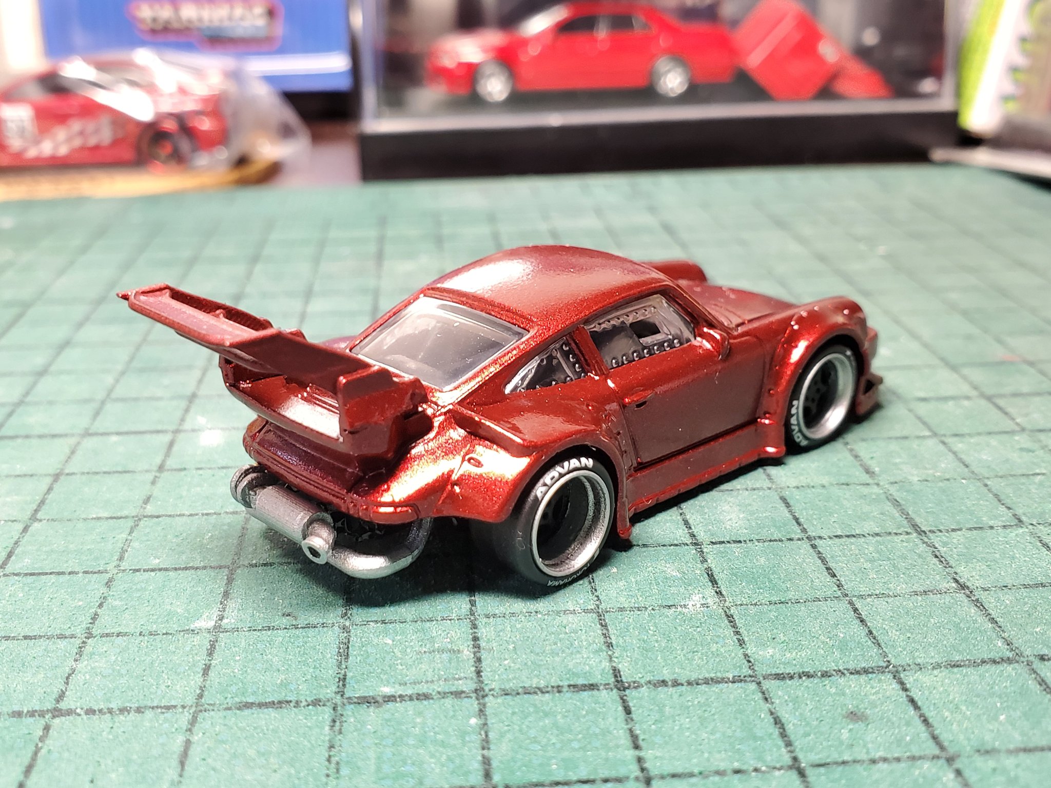 トミカ カスタム D1 川畑真人 GT-R ホットウィール 京商 - メルカリ