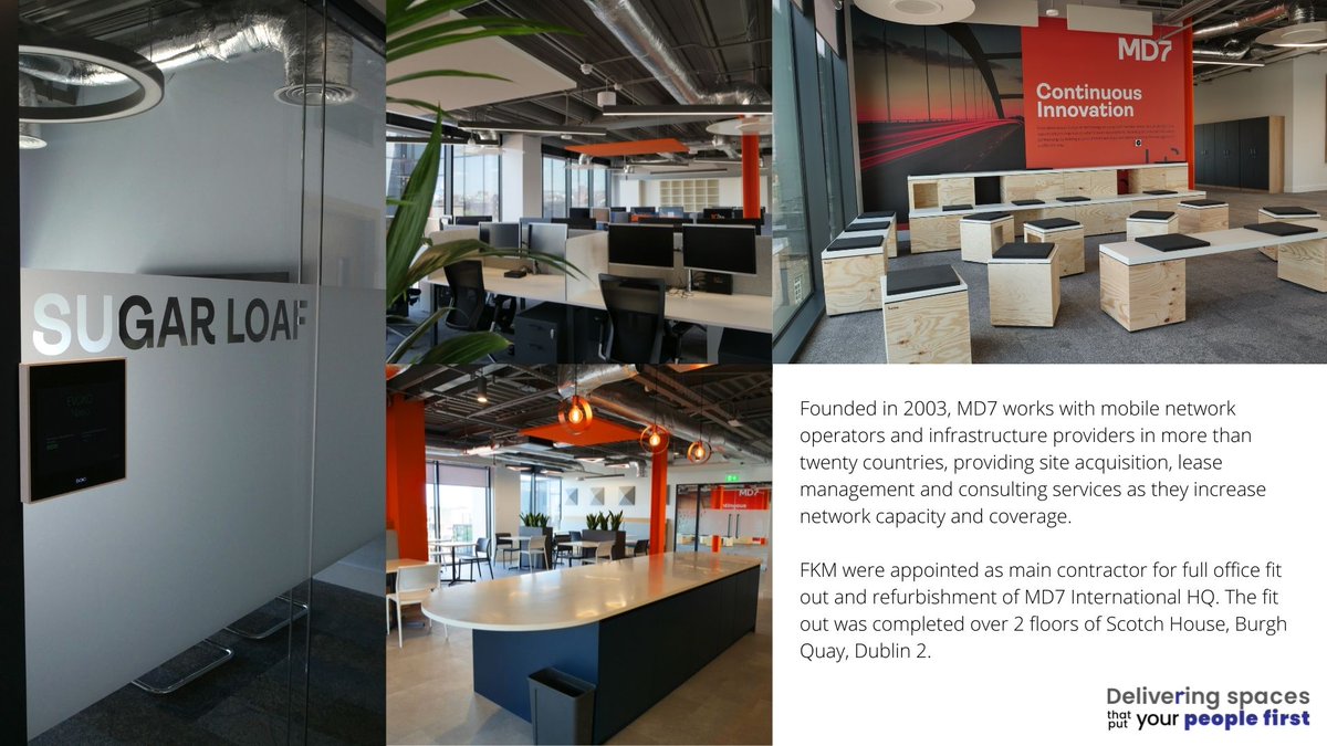 BIG REVEAL🎉

Check out  MD7 new home in the heart of Dublin City Center. Our favourite detail in their office has tobe the meeting room names, a touch of Ireland at every door 🇮🇪

FKM would like to wish MD7 &amp; the team every success in their new office.