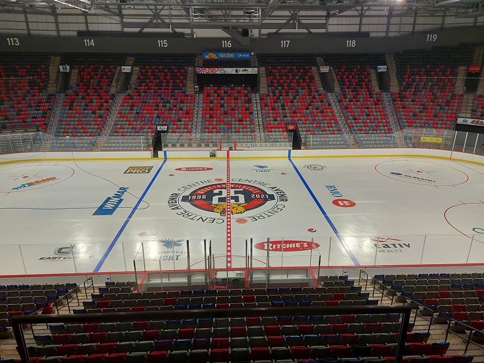 👀What a beautiful sight - we're almost ready to go here at the <a href="/AvenirCentre/">Centre Avenir Centre</a>. 

Don't miss out on our 25th anniversary season.
Season Tickets: bit.ly/3yCJifj
Planet Fitness Flex Tickets: bit.ly/3fSSvZD

#DefendTheDen