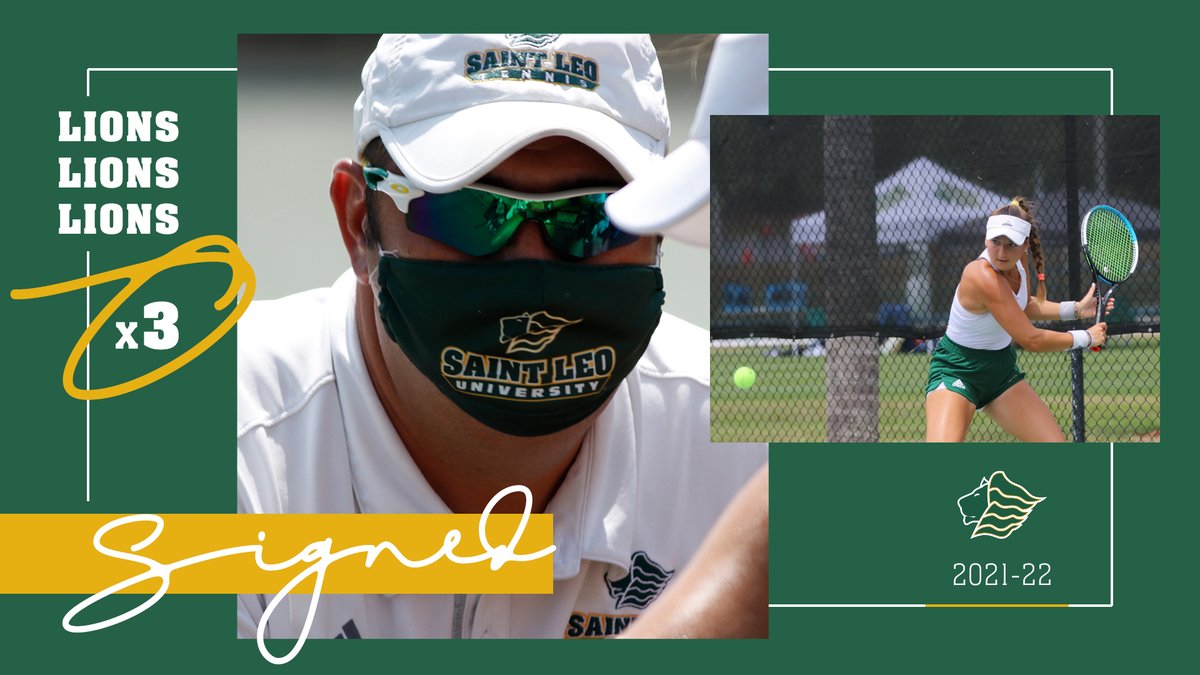 Berryhill Signs Three to Women’s Tennis Roster
📰bit.ly/2VMAyF3

#LeoTheGreat #GoSaintLeo