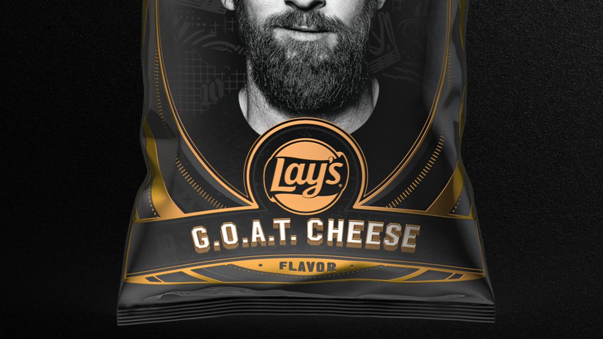 LaysNL's tweet photo. Onze smaakbedenkers in Frankrijk hebben een idee… 😉 #lays #messi #Goat https://t.co/eGGU8btmsV