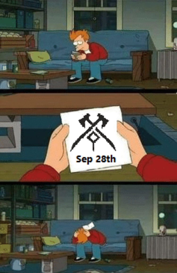 Çıkışına 49 gün kaldı. Tabii Amazon bi’ saçmalık daha yapmaz ise! 

#NewWorldMMO ￼ 
#newworld
#PLAYNEWWORLD ￼