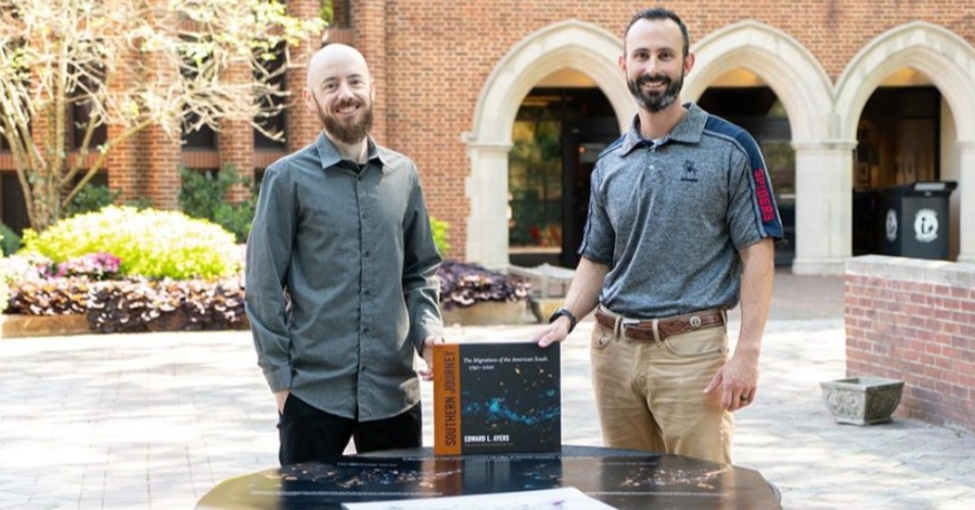 BoatwrightInfo's tweet image. Wow, our Digital Scholarship Lab just received three national awards for their Southern Journey Story Map Project! Congratulations team! You can learn more about the project and awards here ⬇️ news.richmond.edu/releases/artic…