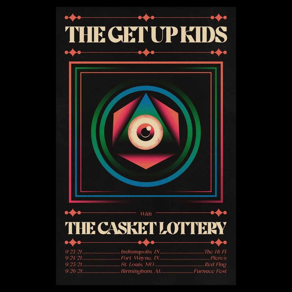 Excited to be playing shows with our friends @thecasektlottery next month. Did you get your tickets yet? thegetupkids.com