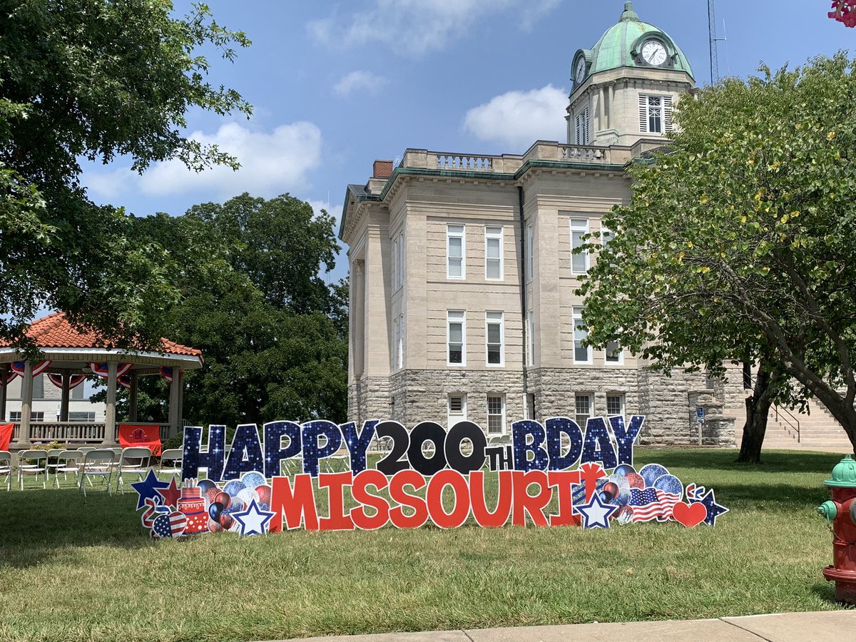 Happy Birthday Missouri! 200 years strong!