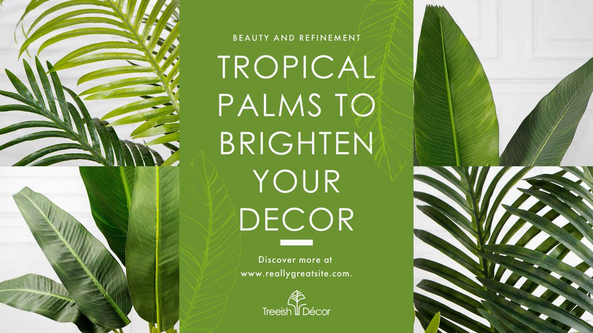 TreeishD's tweet image. Brign the tropics right into your home with one or a combination of our tropically inspired faux palm.

From areca to bird of paradise palms, we have what you need.

#TreeishDecor #fauxplants #artificialplants #alwaysgreen  #homedecor #plants  #canadianbusiness #yycbusiness