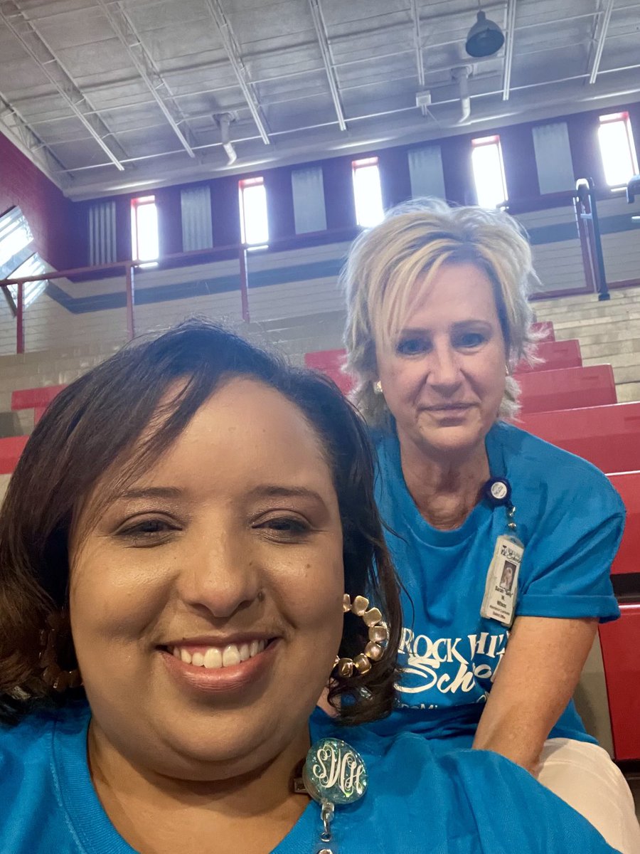 Favorite time of the school year! Inspiring! With #oneteamonemissiononerockhill ⁦@RockHillSchools⁩ ⁦@SerenaWms⁩