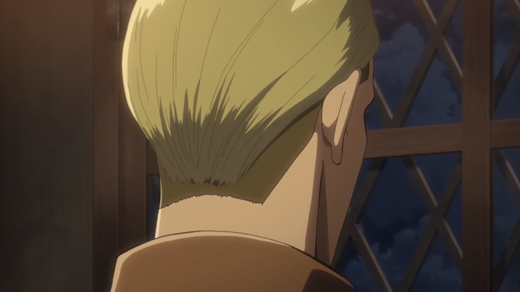 daily erwin on Twitter "Maturing is realizing that the strongest AOT character is Erwin's hair