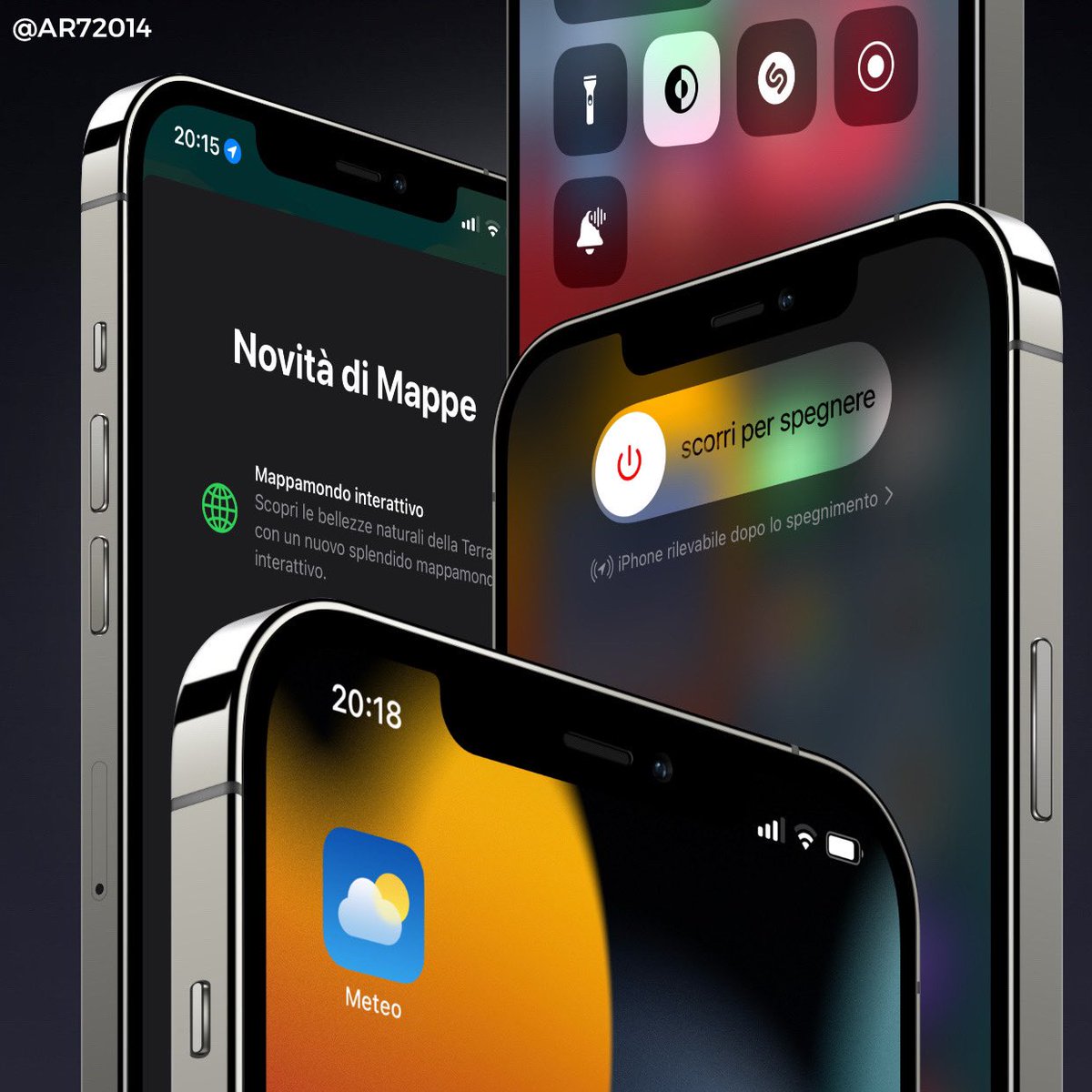 AR72014's tweet image. #iOS15beta5 #iPhone 

•New message for “iPhone Findable After Power Off”

•Redesigned icon/animation “Announce Notifications” in Control Center 

•Modified the “Notifications while in Focus” design in Notification Center

• Contains many bug fixes &amp;amp; improvements