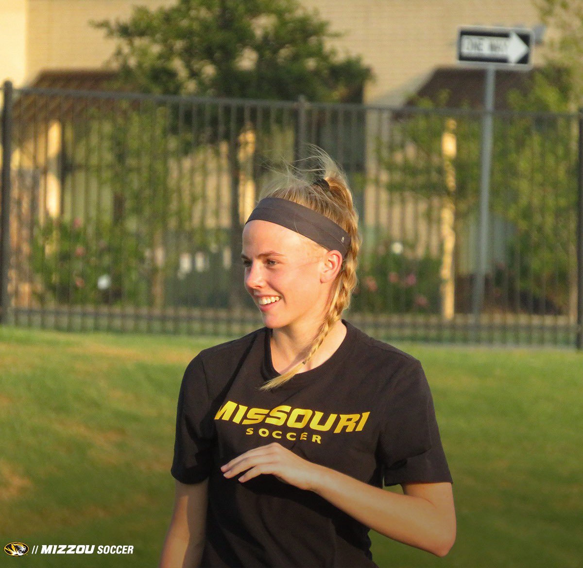 MizzouSoccer's tweet photo. First match day of the year and a chance to get better!

#TakeTheStairs🐯⚽️ https://t.co/NZ5SSlcMzW