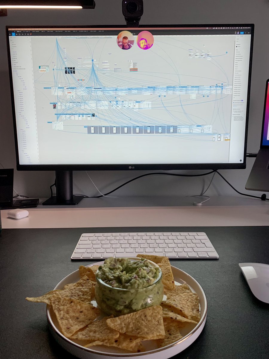 garusky's tweet image. Guacamole, tortillas and hi-fi @figmadesign prototypes  @donuxcom  

😎Summer vibes