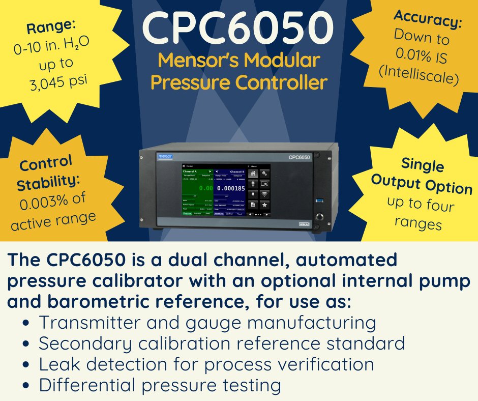 MensorLP's tweet image. Since Mensor and DH Budenberg are brands under the WIKA Group, it can be difficult to distinguish our products with similar model numbers. To clear the confusion, we&apos;ll be featuring a different product every month in 2021. #pressurecontroller #automatedcalibrator #highaccuracy