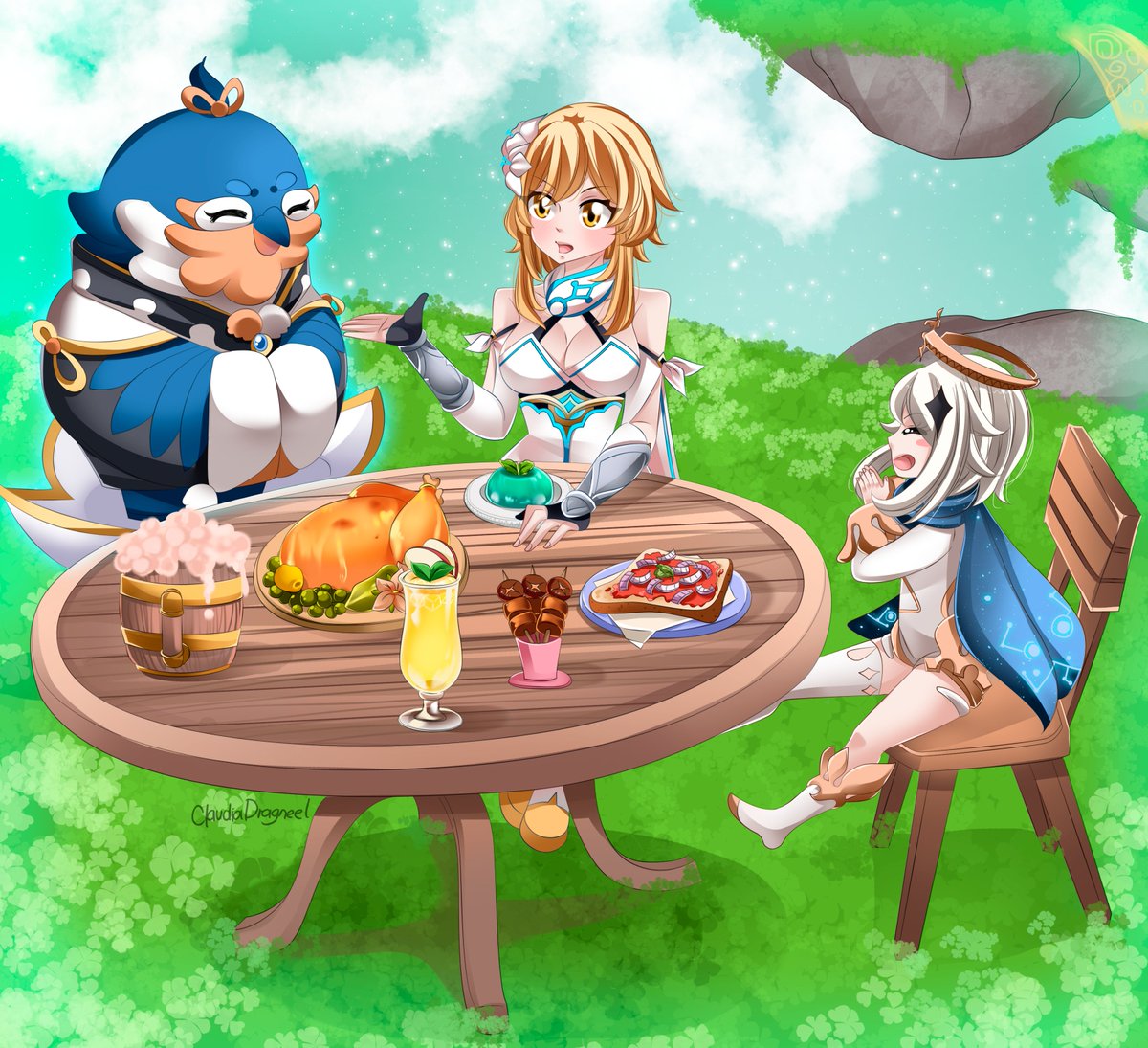 Claudia Dragneel (Open Commissions) tweet media