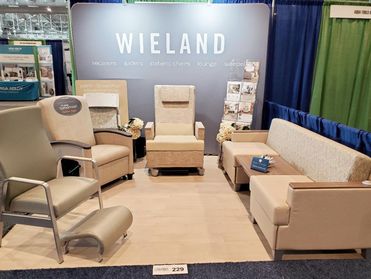 If you attended ASHE '21 in Nashville this week, we hope you had a chance to stop by our space. It was a nice change of pace to chat with you all in person! 

#ASHEANNUAL #wieland #wielandhealthcare #patientroomfurniture