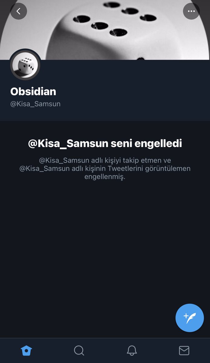 Şaşırdık mı? Hayır. Hayattaki tek başarısı engelle tuşuna basmak. <a href="/Kisa_Samsun/">Obsidian (✸,✸)</a> 

#BTC bitcoin #eth ethereum #xrp #BNB #ada #doge #dot #uni #bch #sol #ltc