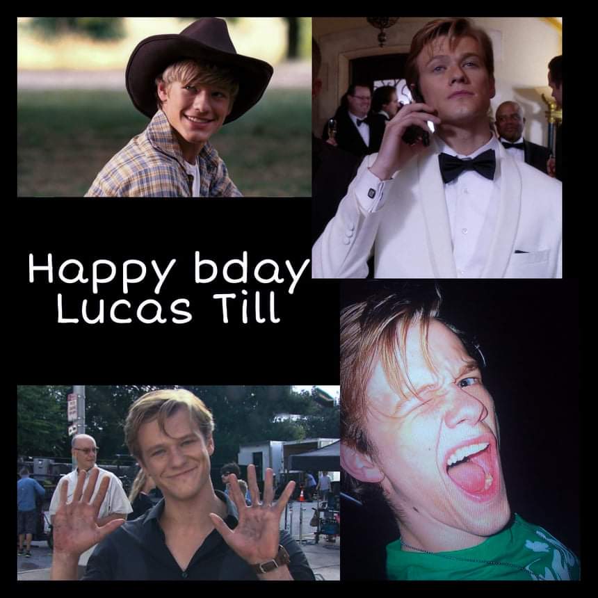 Happy birthday Lucas Till! Thank you for your hard work, and thank you for always make me smile.  