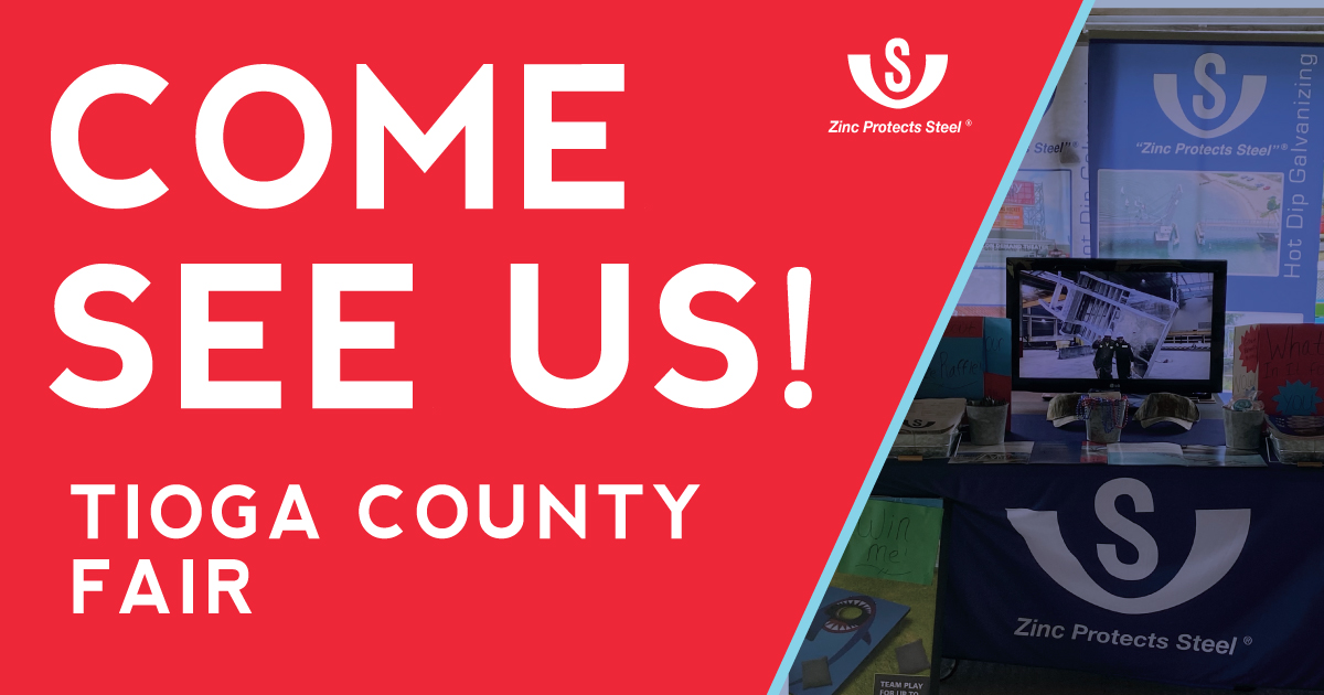 VSGalvanizing's tweet image. Come see V&amp;amp;S New York at the Tioga County Fair! Sales &amp;amp; Marketing Manager Lora Stadelman will be here this week to connect with the community and talk about our current available career opportunities. Stop on by and say hi!