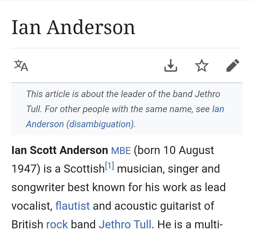  Happy Ian Anderson\s Birthday! 