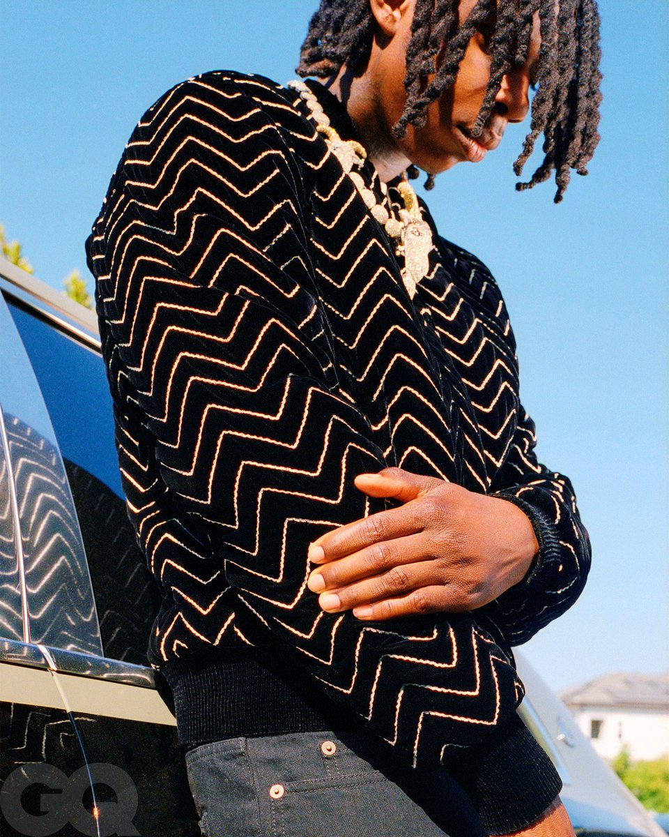 Spent a morning with Polo G, man he was moving around in a varsity jacket even though it was like 90 outside… that kind of seasonal disregard is the level of rich I gotta get on 😭

gq.mn/5nseG6s