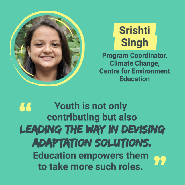 CEEahmedabad's tweet photo. On #InternationalYouthDay join CEE for the Youth Adaptation Dialogue: Celebrating Youth-led Adaptation Solutions + launch of "Young People and Drivers and Barriers to Climate Adaptation Action"
🗓️ 12 Aug 2021, 3PM CEST ✅ Register https://t.co/rfC1zIV4Kw

#AdaptOurFuture https://t.co/2PE1eDueds