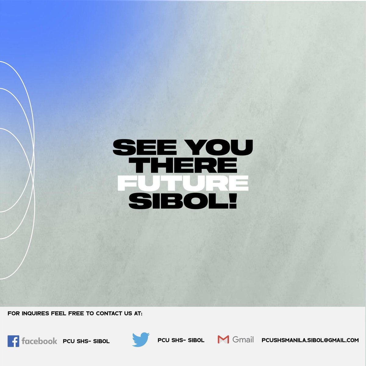 PCUSHS_Sibol's tweet photo. S.Y. 2021-2022 Just got a lot better! 💙
PCU Sibol is back at it again! 

To kickstart this year we are looking for new members to join us in enhancing the experience of students in the field of Culture, Arts, Dance and Sports. Do you have what it takes? https://t.co/Fqz70BUXnz