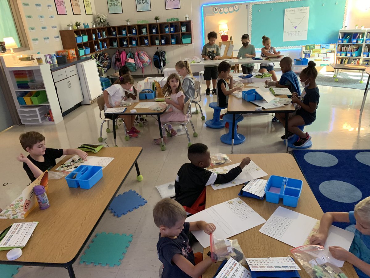 So excited to get to use our Fundations tileboards today!