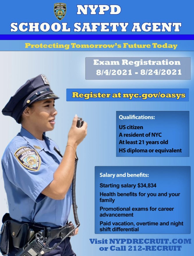 NYPD 52nd Precinct on Twitter "The filing period for the next School
