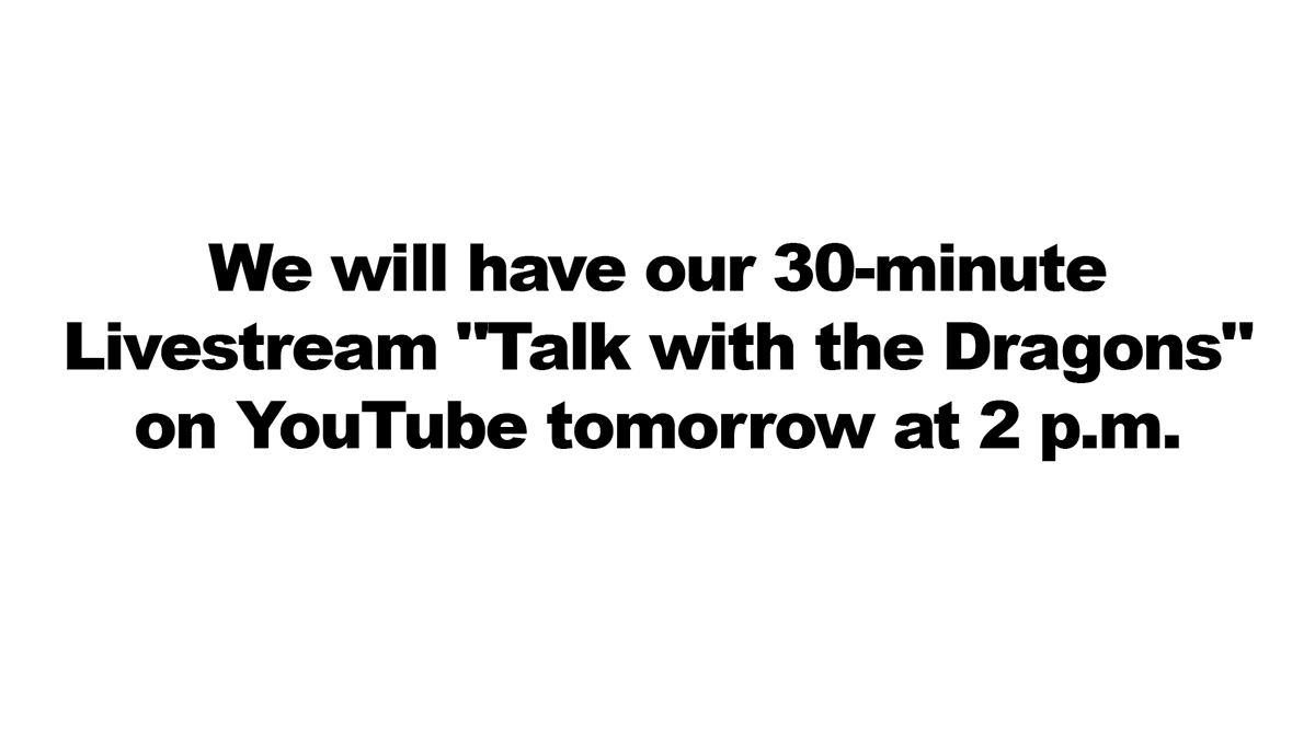 StillDragonUSA's tweet photo. Come prepared for us to answer your questions live. Come back tomorrow to grab the link. Hope to see you then! ๐ The link to our Livestream will be posted tomorrow at 1:45 P.M. #livestream #livestreaming #QandA #distillery #DistillingLife #startup #startuplife #distillery https://t.co/jamABubOdU