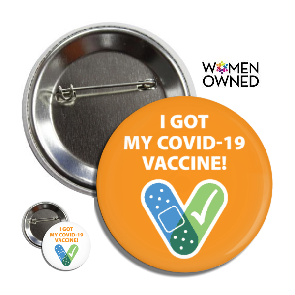 LuvMyButtons's tweet image. ☀️Let others know you received your COVID-19 Vaccine Shot by wearing a Pin-back Button on hats, shirts, jackets, backpacks &amp;amp; more.

♥️Let's Pin One On for Charity: custombuttons.com/cdc-button-001… 

#PinOneOn #CharityTuesday  #Covid_19 #GetVaccinated #NoVaccinePassports #MADEinUSA