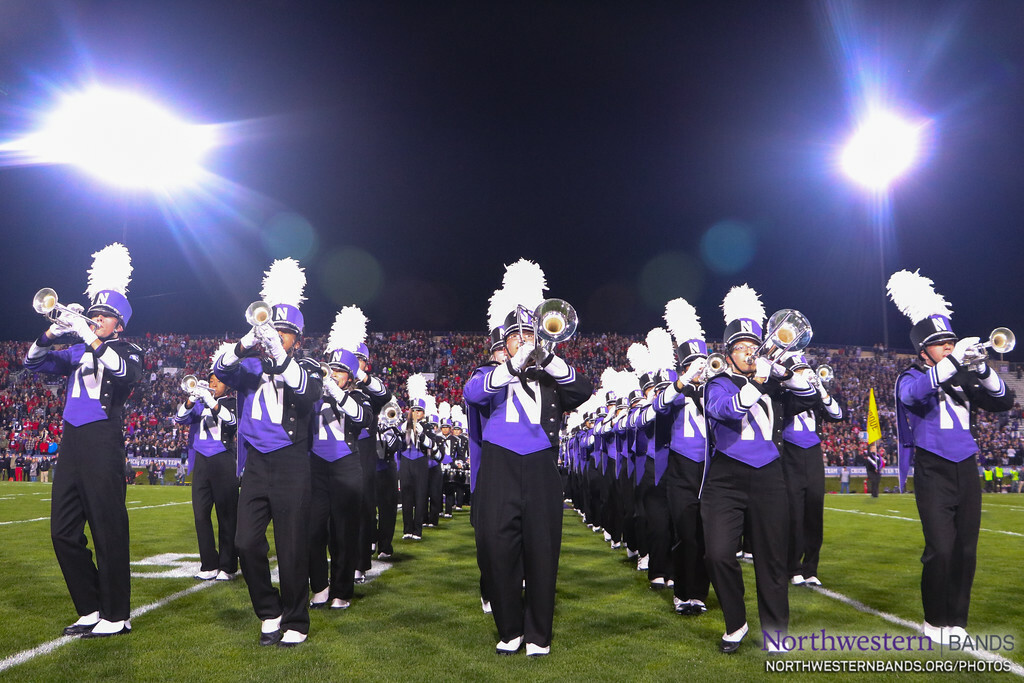 Step Off Under the Lights northwesternbands.org/photos/2019-20… #B1GCATS