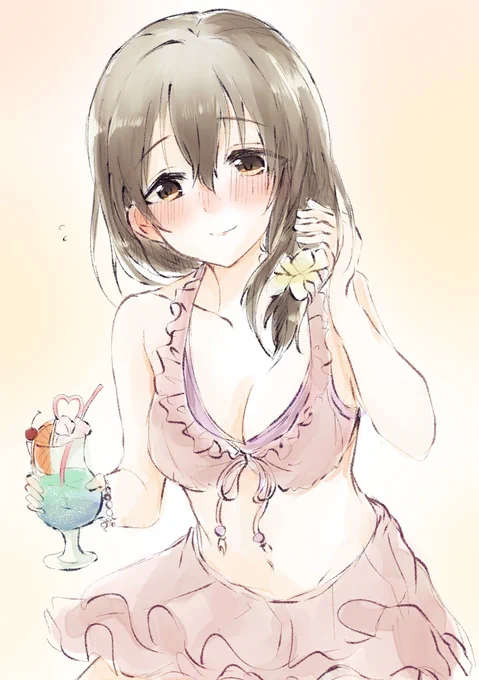 【お題箱】プロデューサーに褒められて、目を逸らして照れる肇ちゃんをお願いいたします!

ありがとうございました!水着可愛いよ肇ちゃん… 