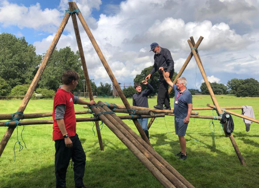 EssexER's tweet image. Team building day for our wonderful #essex ERV&apos;s! Our volunteers continue to support people in crisis but today they supported each other ❤️ #bridgebuild @SkreensPark #summerbbq