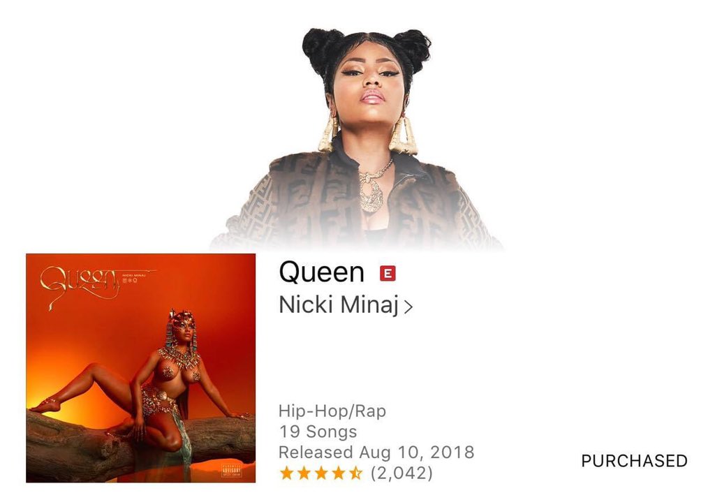 BigBootyJooDee's tweet photo. Happy #3YearsofQueen @NICKIMINAJ #Queen #QueenAlbum https://t.co/pbqOBpUrCB