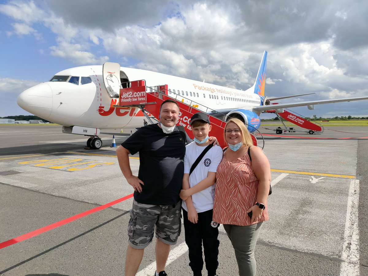 Waited so long for this! Back on our favourite airline going to our favourite place! #jet2 #jet2holidays #hersonissos