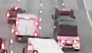 DaytonPolice's tweet photo. #InfoNeeded Detectives asking for help in the investigation of a fatal motorcycle crash (7/30 at 6:48a)on I-75 near Stanley Ave.  We're reaching out to drivers of the black pick-up truck, box truck &amp; semi truck who may have critical info. Please call Det. McDonald 937-333-1141 https://t.co/MadL78ljwO