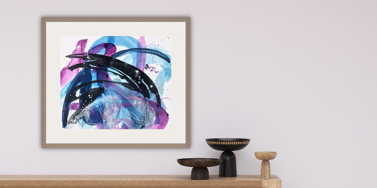 KateMLArtwork's tweet photo. ‘Riding the waves’ mixed media on Bristol. #abstractexpressionism #abstractacrylic #abstractartist #abstractwater https://t.co/h3oQaThPdp