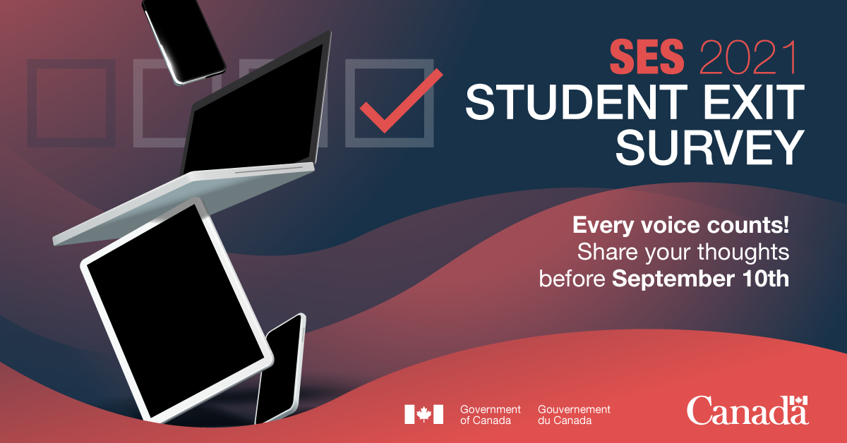 (1/2) Today’s the day! The #StudentExitSurvey is now available for all #GC students to share their opinions: ow.ly/1lgS50FO6q6