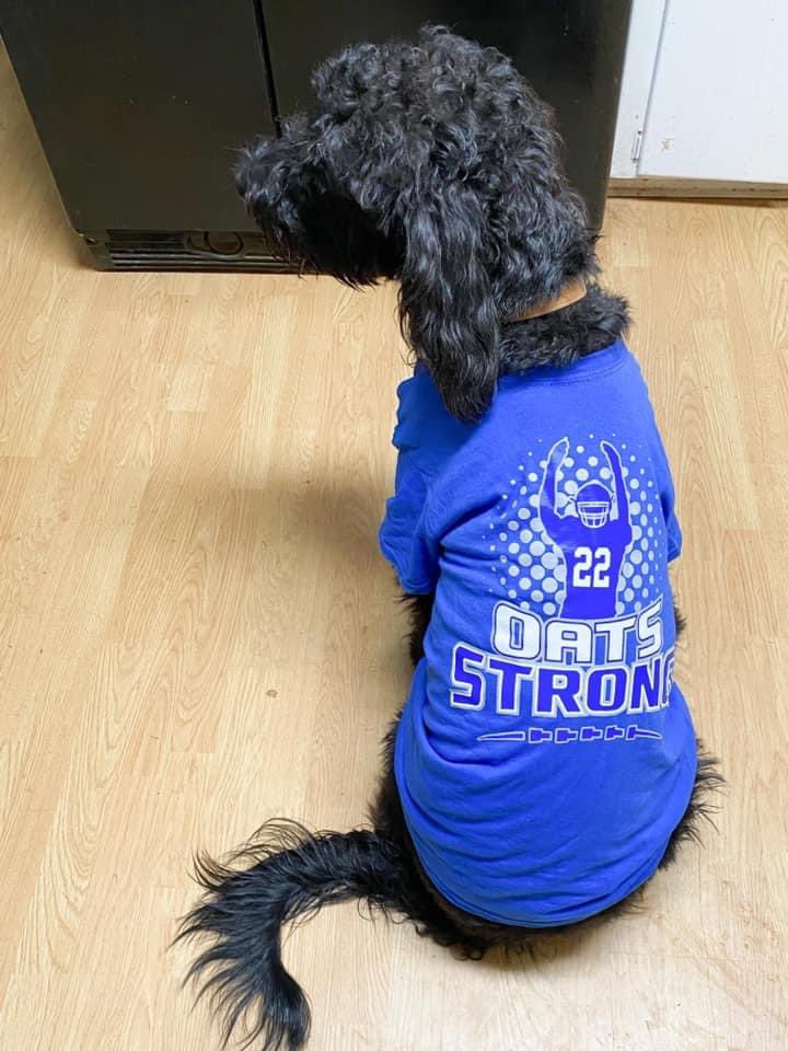 Sosa_migo59's tweet photo. Get your #Oatsstrong T shirts got this picture last night but don’t remember from which fan but thank you 🙏🏾!, you want a shirt or some shirts inbox @kcoats22 you order and address and money #22strong #bounceback #workingdaily #22forever #Mybabybrother https://t.co/iHX5yEtc83